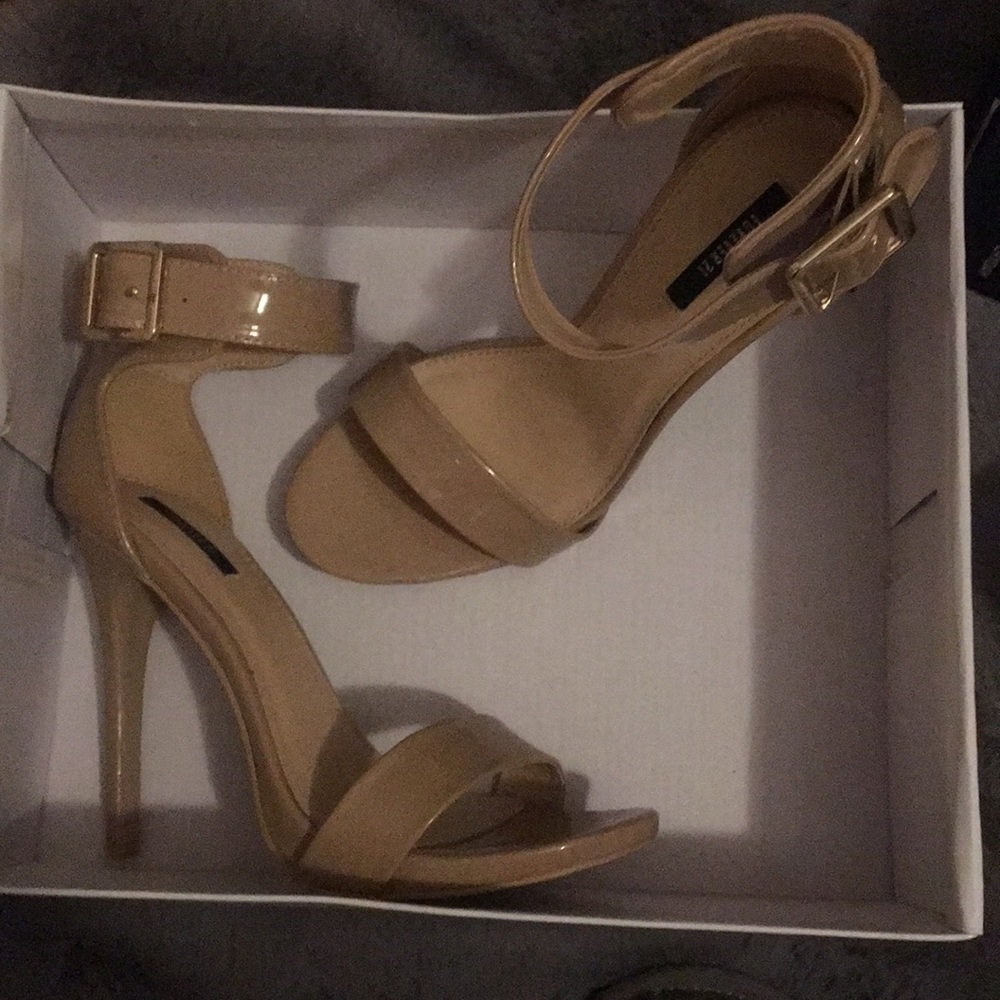 Nude Sandal Heels